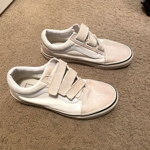 White velcro vans